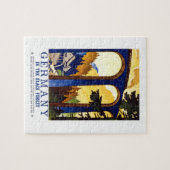 -Duitsland zwarte-woudkunst Legpuzzel (Horizontaal)