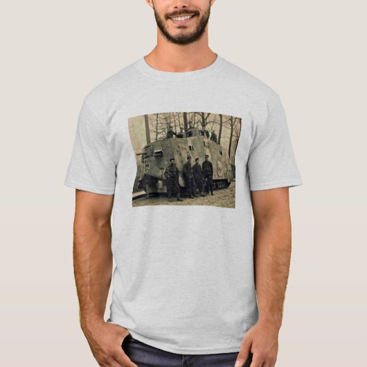 Duitsland's A7V Panzer T-shirt (Voorkant)