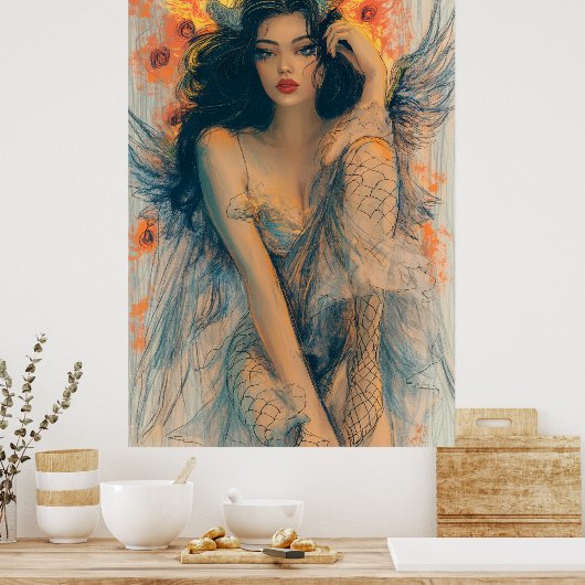  duivel 10034 poster (Keuken)