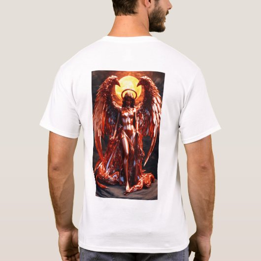 Duivel Angel Vibe T-shirt (Achterkant)