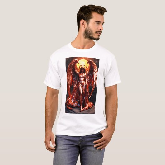 Duivel Angel Vibe T-shirt (Voorkant volledig)