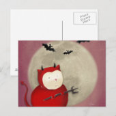 Duivel Briefkaart (Voorkant / Achterkant)