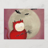 Duivel Briefkaart (Voorkant)