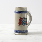 Duivel Brigade stein Bierpul (Voorkant rechts)