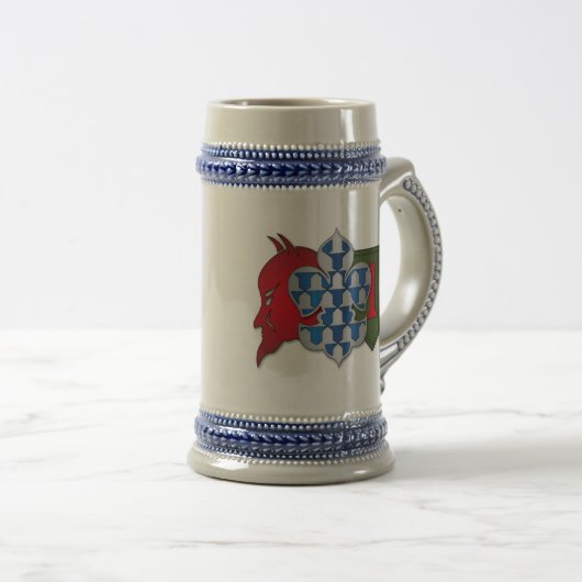 Duivel Brigade stein Bierpul (Voorkant rechts)