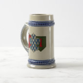 Duivel Brigade stein Bierpul (Voorkant links)