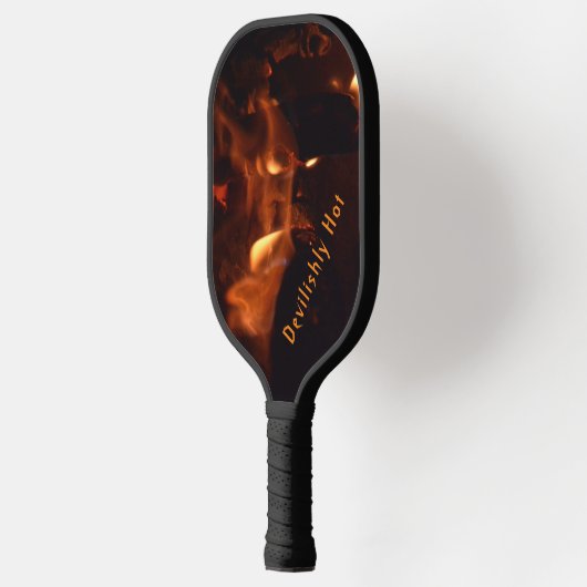 Duivel Burning Flames  Pickleball Paddle (Links)
