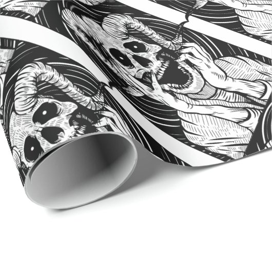 duivel cadeaupapier (Rol Hoek)