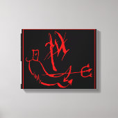 Duivel Canvas Afdruk (Voorkant)