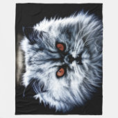 DUIVEL CAT FLEECE DEKEN (Voorkant)