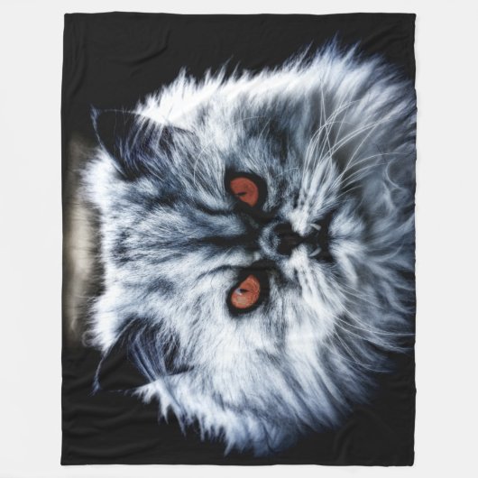 DUIVEL CAT FLEECE DEKEN (Voorkant)