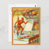 Duivel Demon Fruit Lamp Menu (Voorkant / Achterkant)