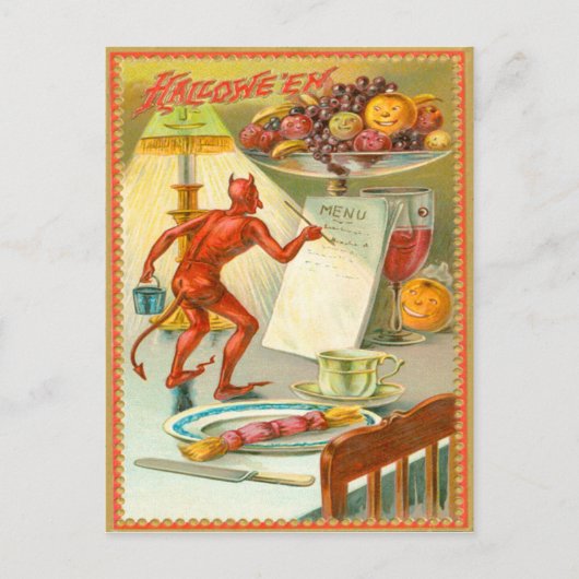 Duivel Duivel Vrucht Lamp Menu (Voorkant)