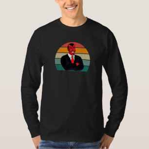 Duivel duivels satanisten vuur duivel kwaad gemeen t-shirt