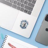 Duivel Engel Kat Kat Moeder Cadeau Idee - Engel Du Sticker (Laptop met iPhone)