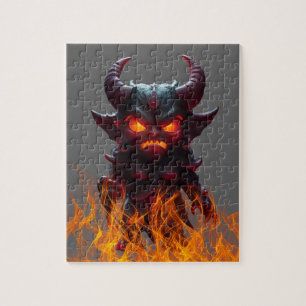 Duivel Figuur Puzzel
