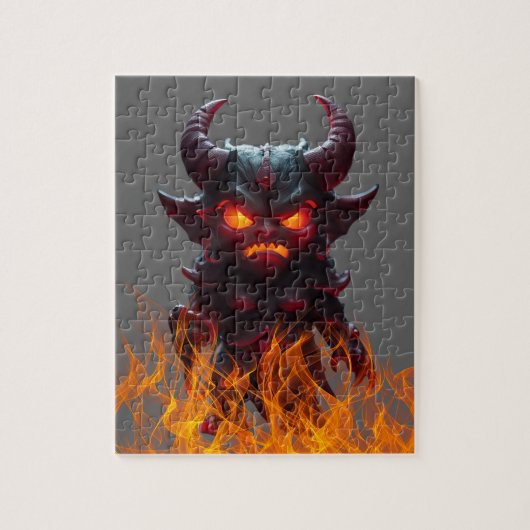 Duivel Figuur Puzzel (Verticaal)