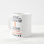 Duivel fluisterde - Multiple Sclerosis Warrior Sup Koffiemok (Voorkant links)