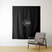 Duivel Geit Pentagram Baphomet Satan Occult Satani Wandkleed (In situ)