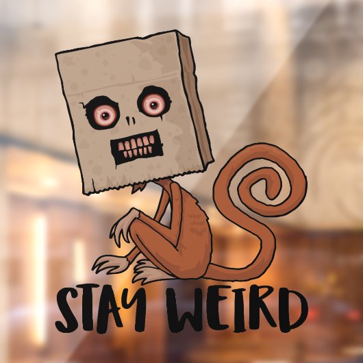 duivel, hel, schattig, demon, kwaad, satan, hallow raamsticker (Vel 2)