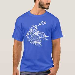 duivel illustratieontwerp t-shirt