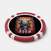 Duivel in deze kamer poker chips (Enkel)