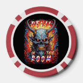 Duivel in deze kamer poker chips (Achterkant)