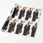 Duivel in een pak cadeaupapier (Uitgerold)