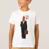 Duivel in een pak t-shirt (Voorkant)