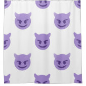 duivel in het moji-douchegordijn douchegordijn (Voorkant)