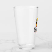 duivel in vermomming Emoji Heet Trendy Grappig Glas (Rechts)