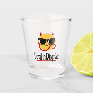 duivel in vermomming Emoji Hot Trendy Funny Shot Glas