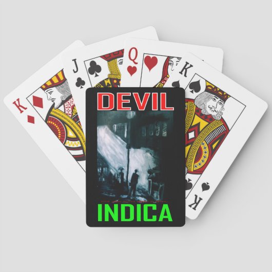 DUIVEL INDICA POKERKAARTEN (Achterkant)
