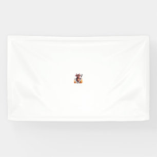 Duivel Koe Mischief Spandoek