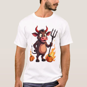 Duivel Koe Mischief T-shirt