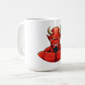 Duivel koffiemok (Voorkant links)