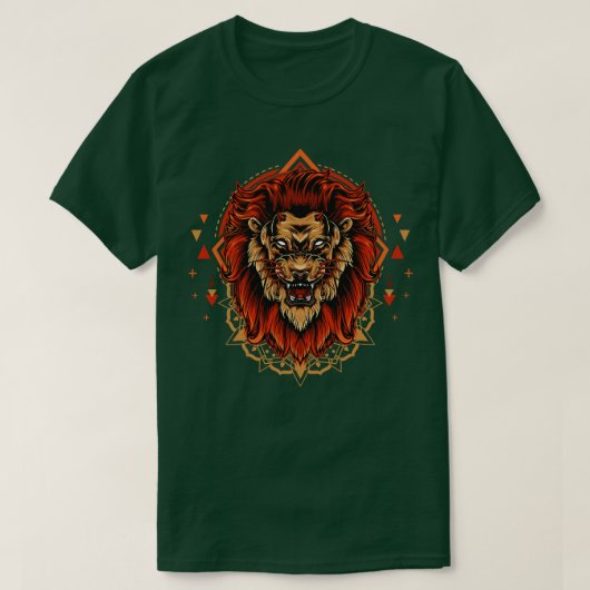 Duivel Lon met angry Face T-shirt (Design voorkant)