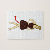 duivel meisje     legpuzzel (Horizontaal)