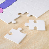 duivel meisje legpuzzel (Zijkant)