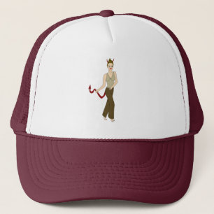duivel meisje    trucker pet
