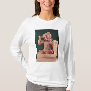 Duivel met een afbeelding van een krijger t-shirt