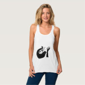 duivel ontwerp wicther tanktop (Volledige Voorkant)