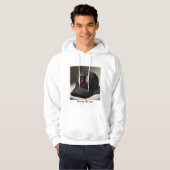 Duivel op het Pet Hoodie (Voorkant volledig)