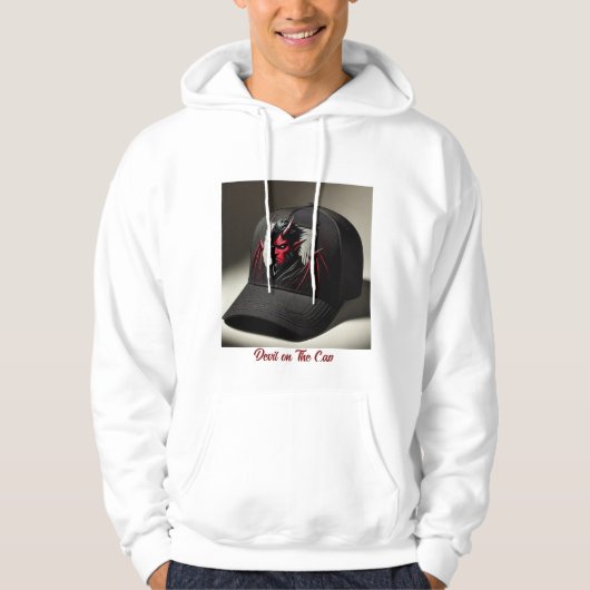 Duivel op het Pet Hoodie (Voorkant)