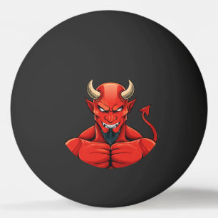 Duivel pingpongbal