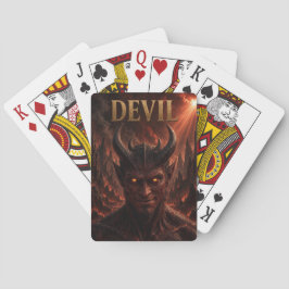 Duivel speelkaarten, pokerkaarten