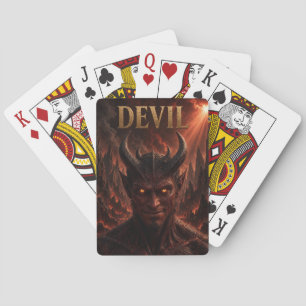 Duivel speelkaarten, pokerkaarten