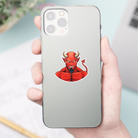 Duivel  sticker (Telefoon)