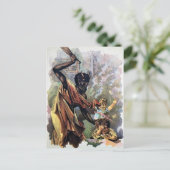  Duivel straft Briefkaart kind (Staand voorkant)