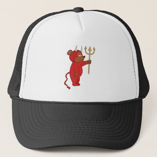 Duivelbeer Trucker Pet (Voorkant)